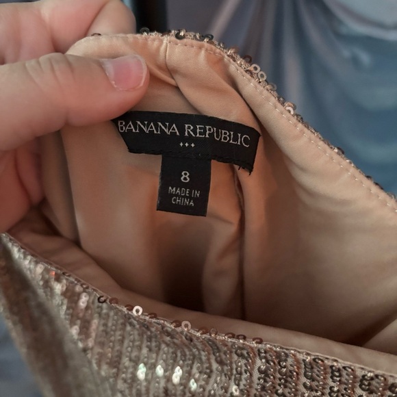 Banana Republic sequin mini dress size 8 - Picture 5 of 8